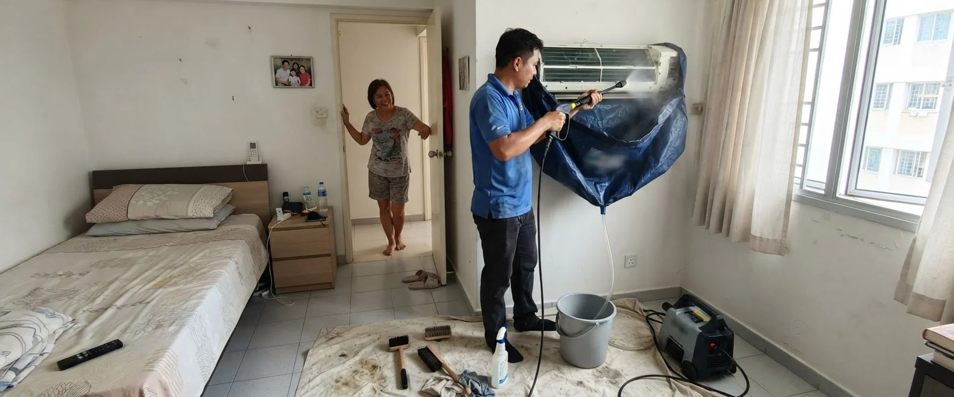 Aircon Servicing & Cleaning in Yishun